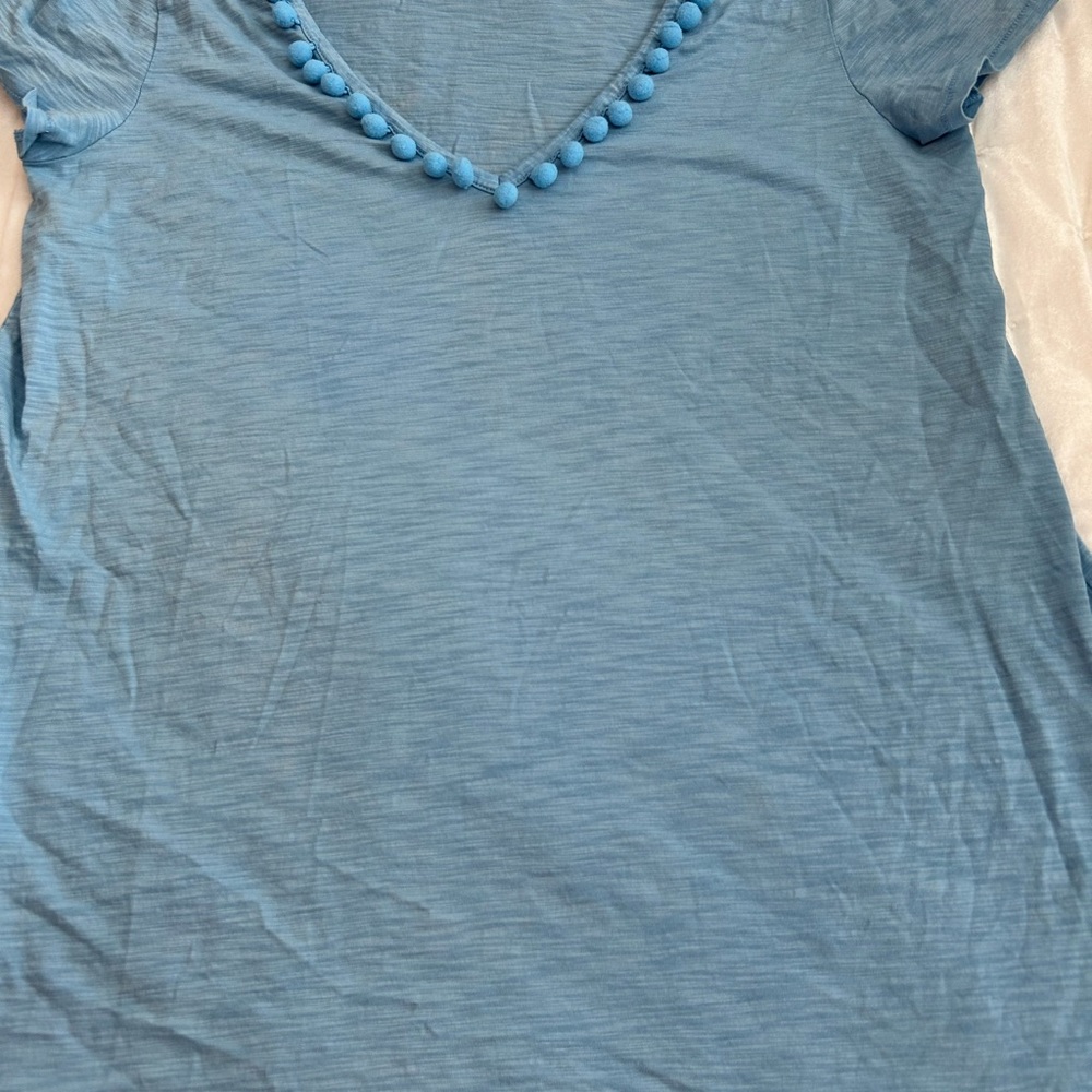 Lilly Pulitzer Cotton Blue Top